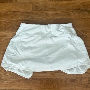 White lululemon skirt 2.5